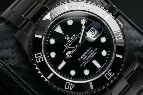 all black rolex watch|all black Rolex submariner.